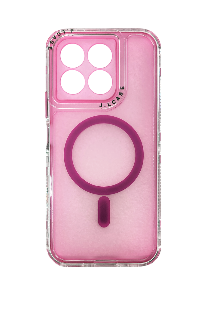 Carcasa Antigolpe 360 Para Honor X8 5G/X6/X6S Magsafe Rosado-0