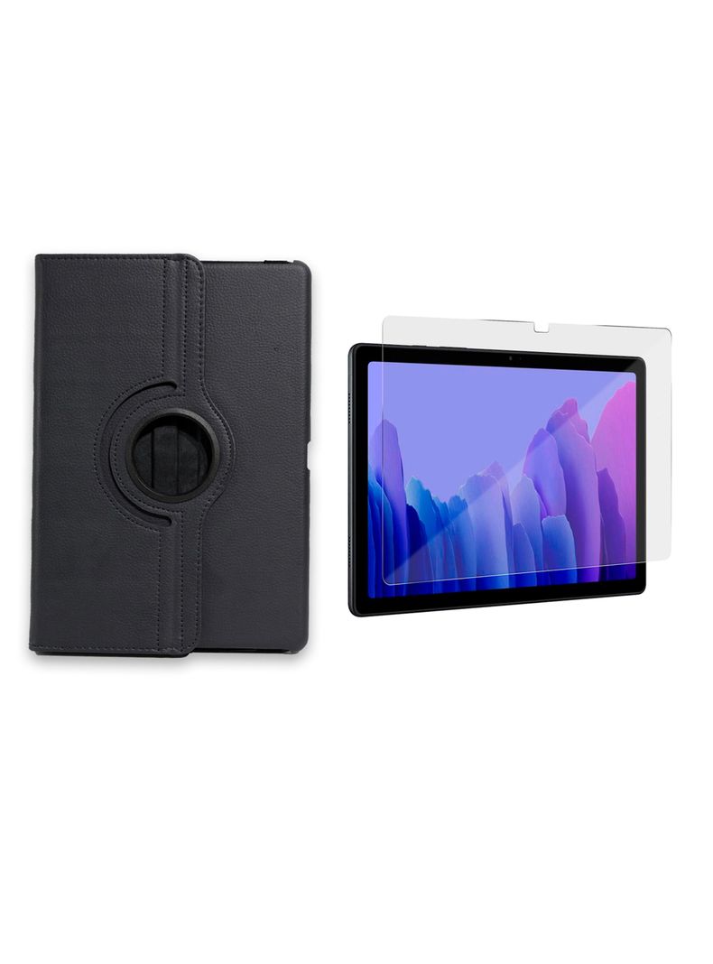 Funda + Lamina Para Tablet Samsung S6 Lite Negro-0