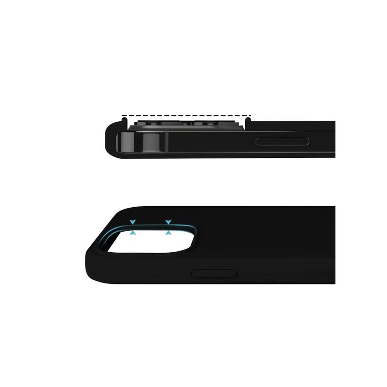 Carcasa Para iPhone 15 Plus Goma Turquesa-4