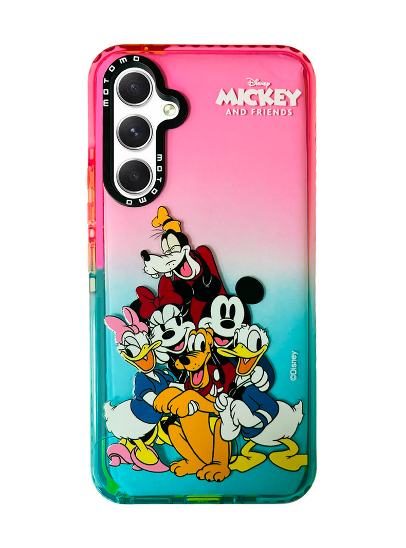 Carcasa Para Samsung A24 Mickey Y Minnie Disney Degradado-0