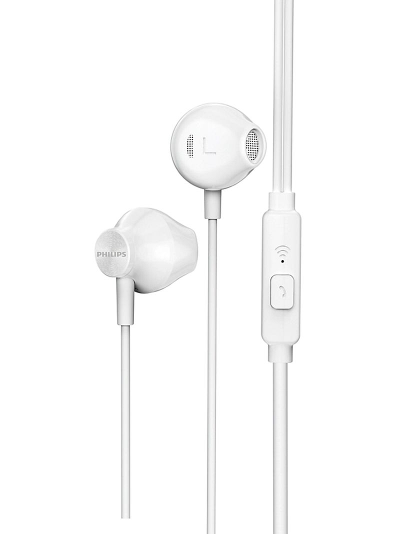 Audifonos Manos Libres Con Cable Philips 101WT Blanco-1