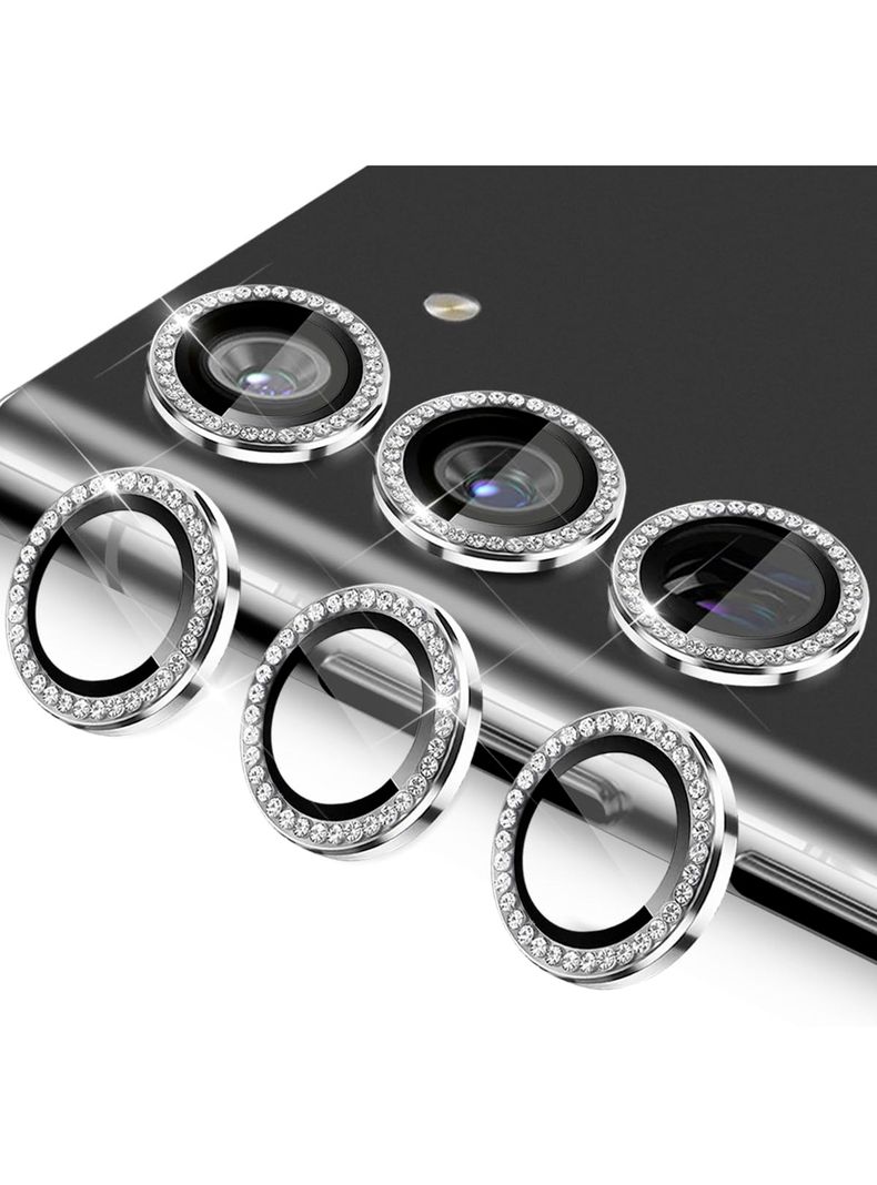 Protector De Lente Camara Para Samsung S24 Diamante Plateado-0