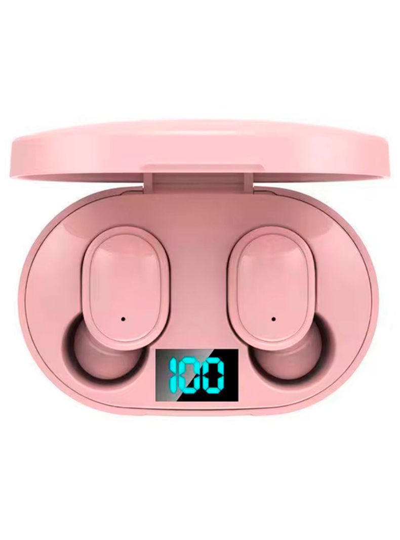 Audifonos Inalambricos Bluetooth Tecnolab TWS TL564 Rosado-1