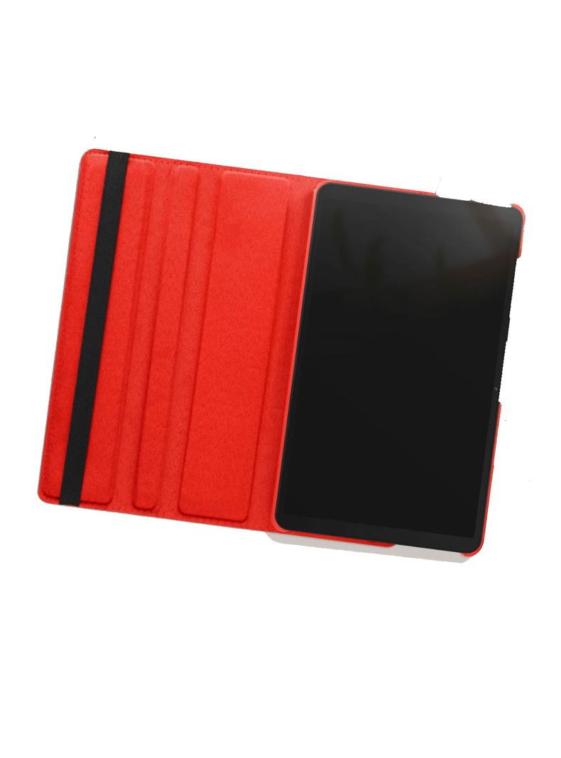 Funda Giratoria 360 Para Samsung A9+ Plus Rojo Lamina Vidrio-1