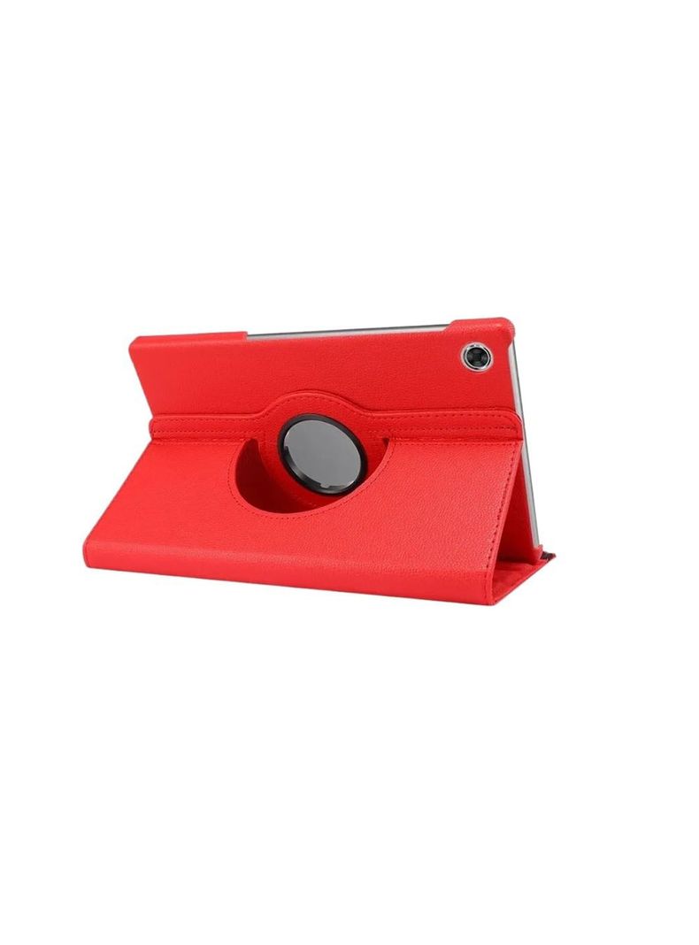 Funda Giratoria 360 Para Samsung A9+ Plus Rojo Lamina Vidrio-4