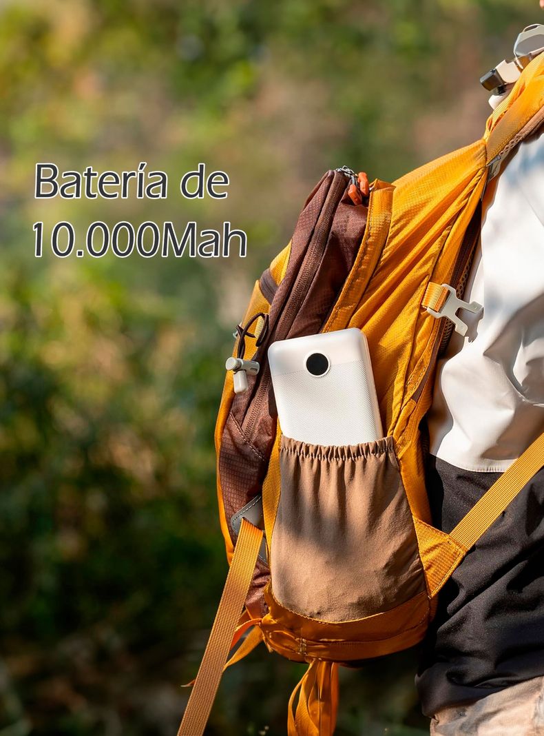 Bateria Externa Cargador Powerbank Philips 10.000Mah Blanco-1