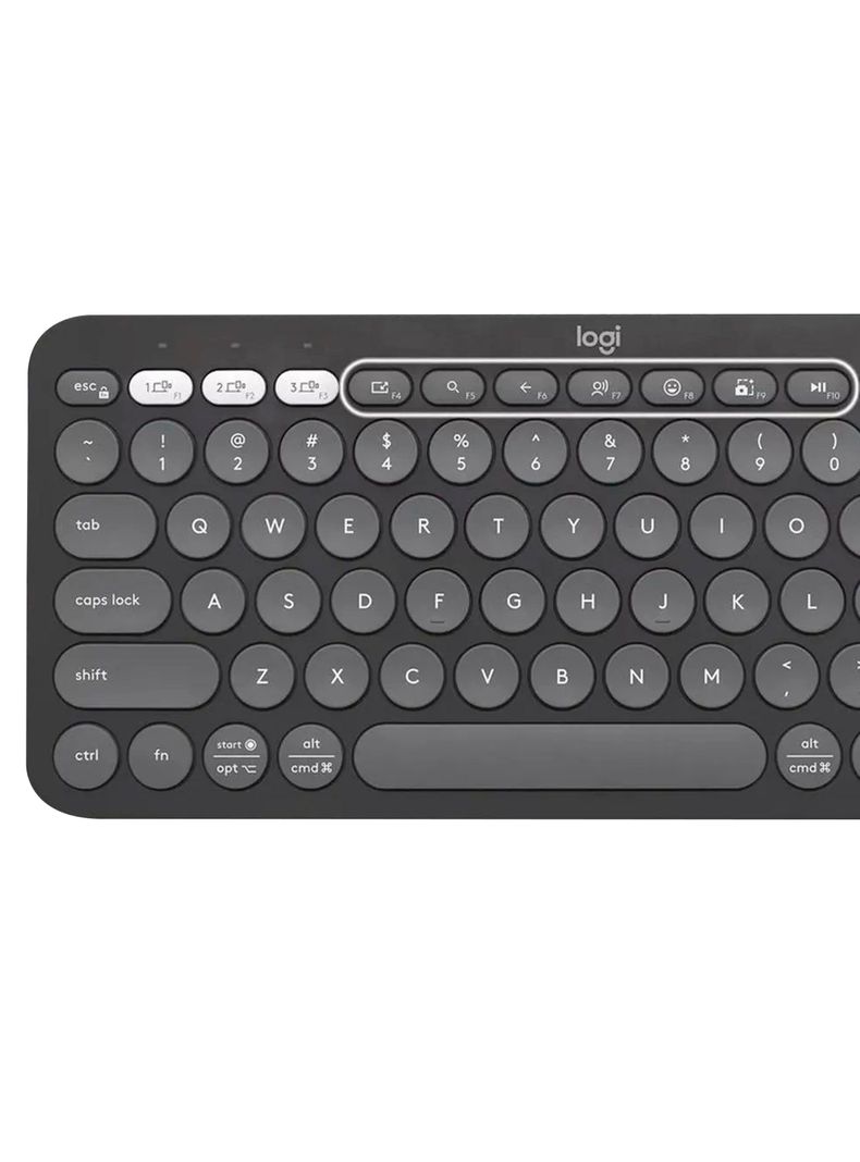 Teclado Inalámbrico Bluetooth En Español Pebble K380S Negro-2