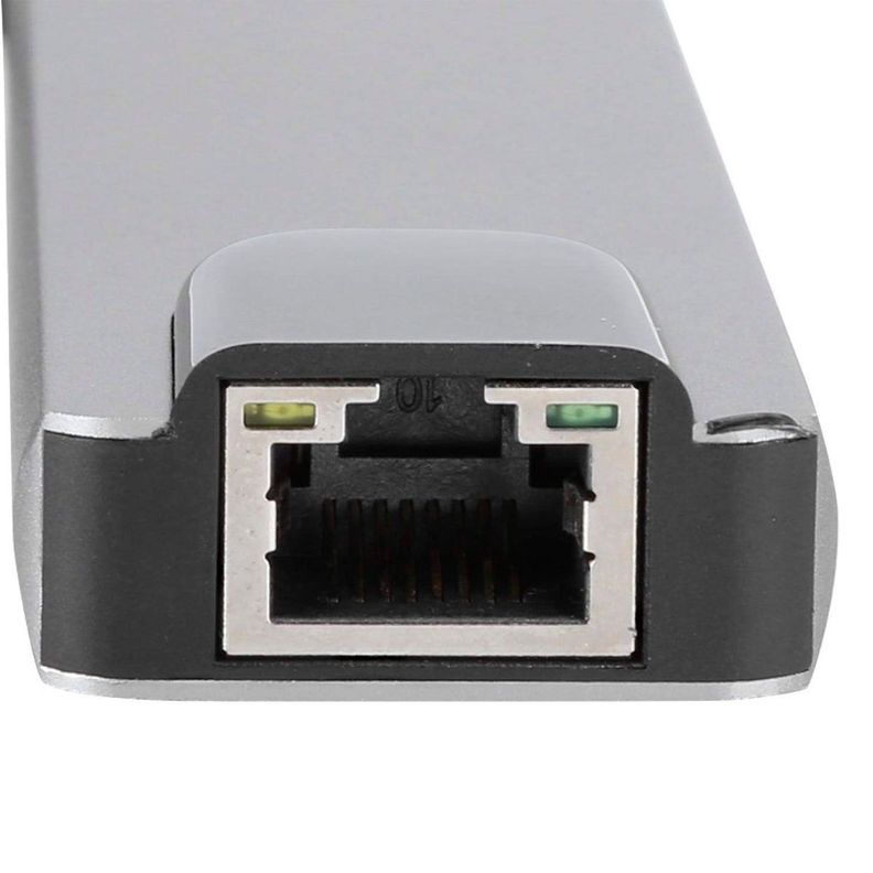 Adaptador Tipo C 5 En 1 Usb-C A Hdtv + Usb3.0 + Pd Support4k-4