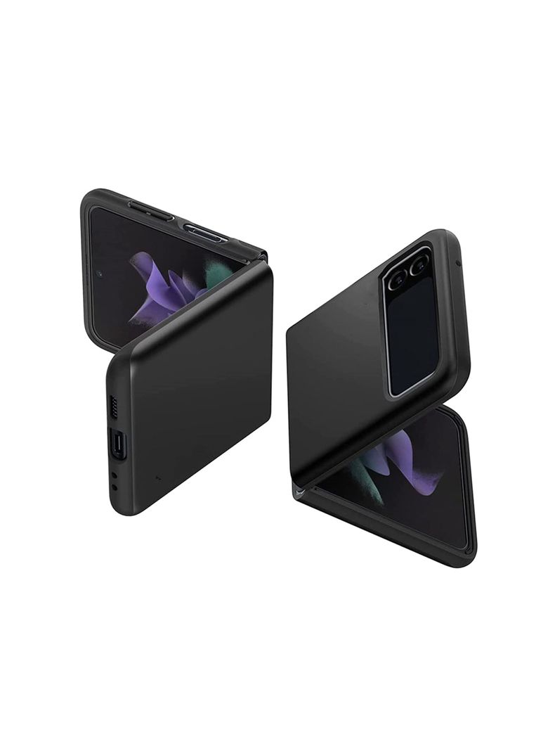 Carcasa Para Samsung Z Flip3 Negro-1
