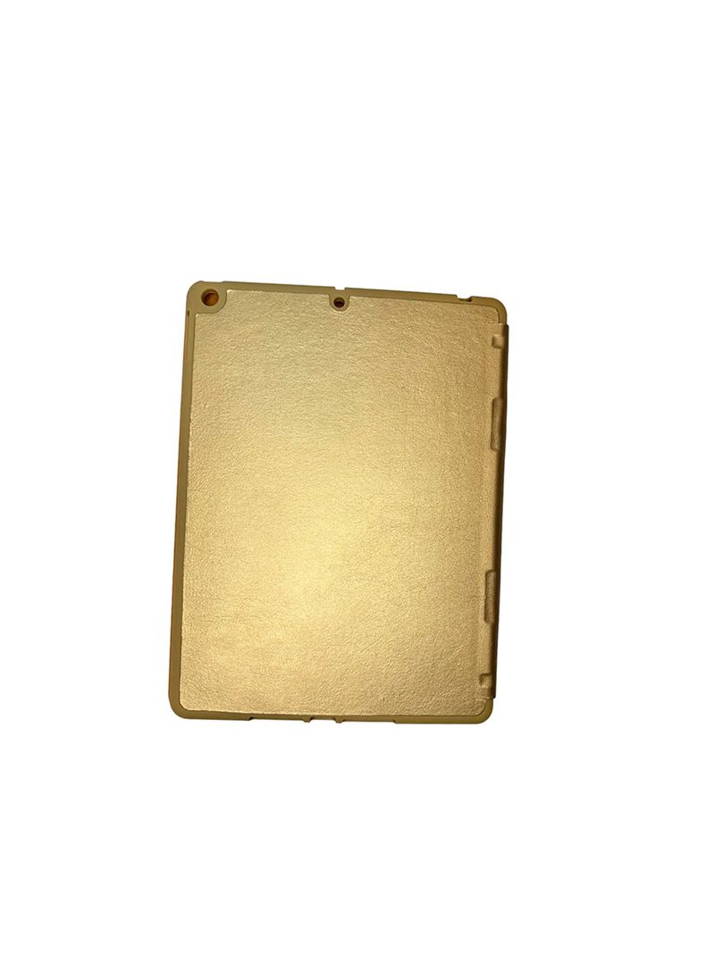 Funda Para iPad 10.2 7ma 8va 9a Generación Con Ranura Dorado-2