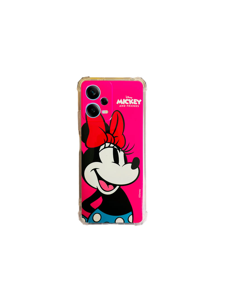 Carcasa Para Xiaomi Redmi Note 12  Minnie Disney Fucsia-1