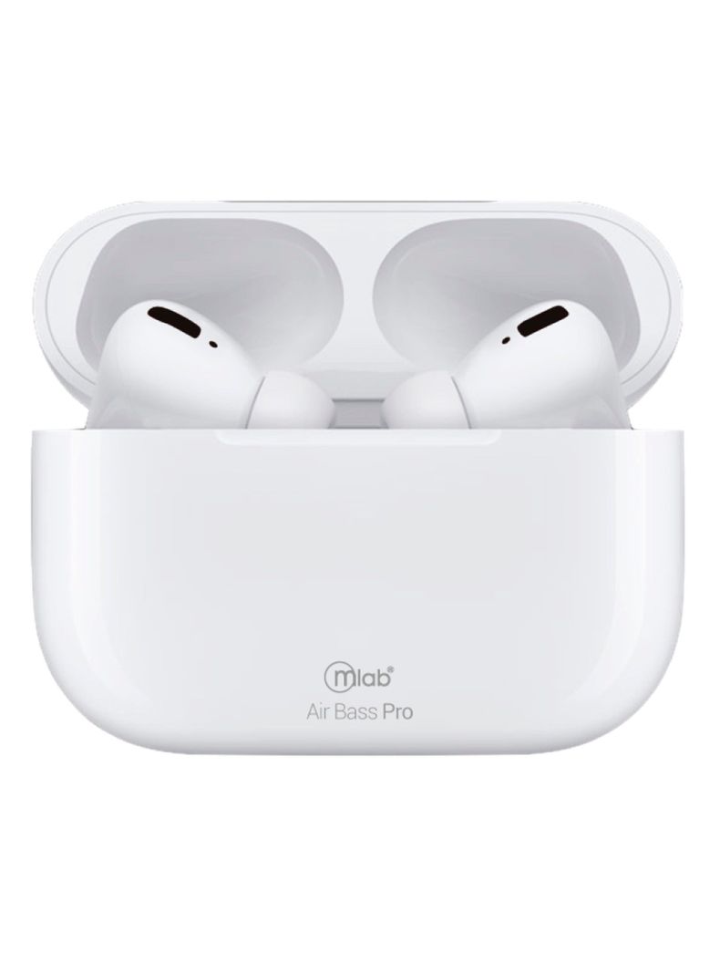 Audifonos Inalambricos Bluetooth Microlab TWS AIR-BASS PRO Blanco