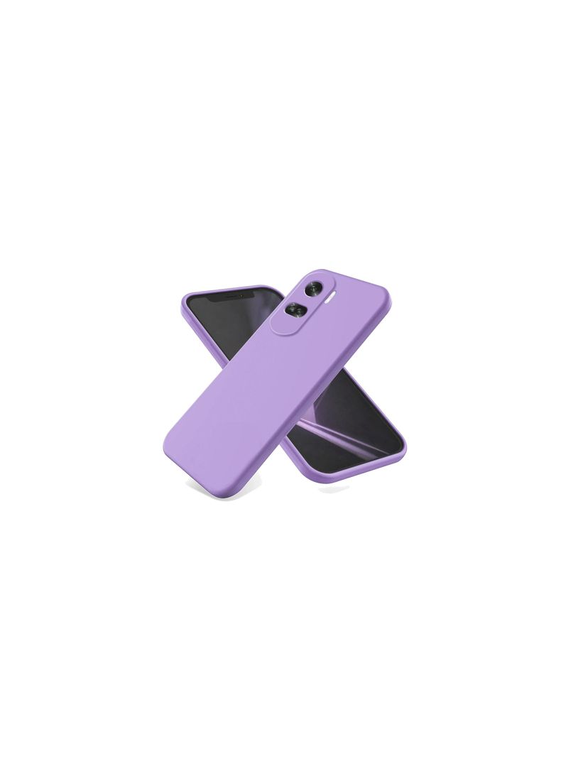 Carcasa Compatible Con Honor 90 Lite Goma Lila