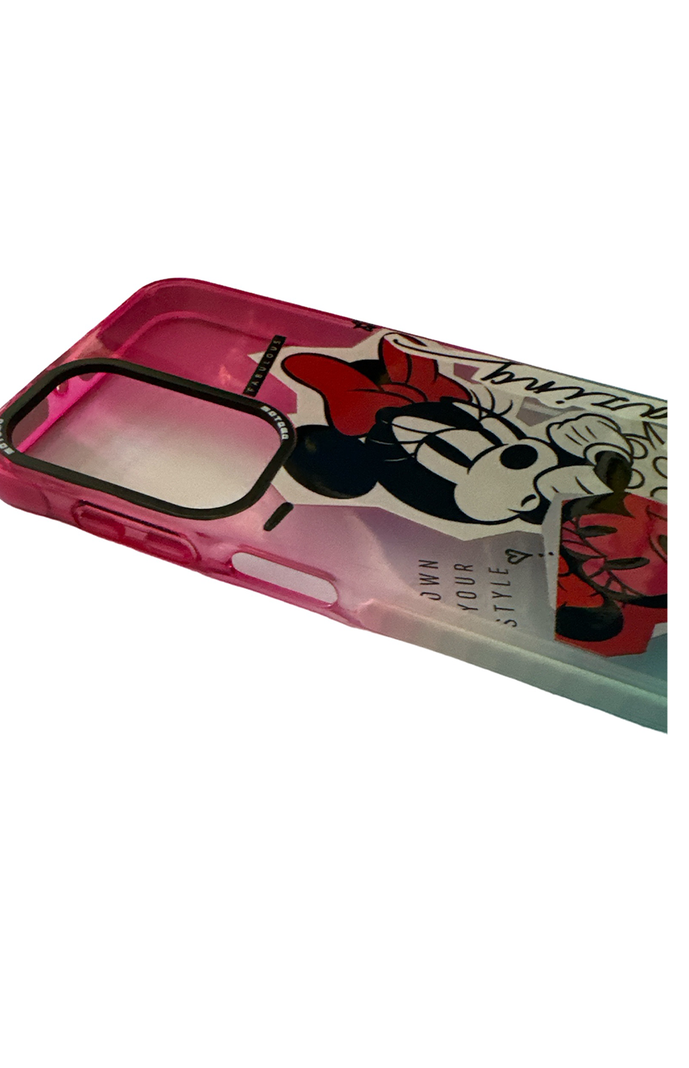 Carcasa Para Samsung A04S Mickey Y Minnie Disney Amarillo-2