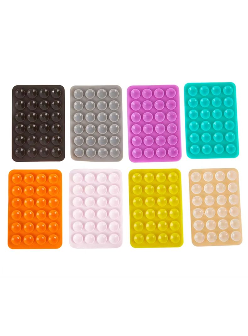 Soporte De Silicona Ventosa Adhesivo Para Celular Negro-3