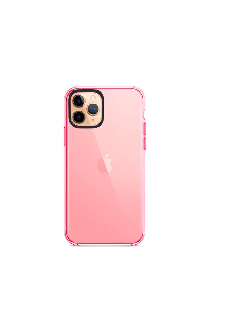 Carcasa Para iPhone 14 Pro Reforzado Fluor Rosa-0