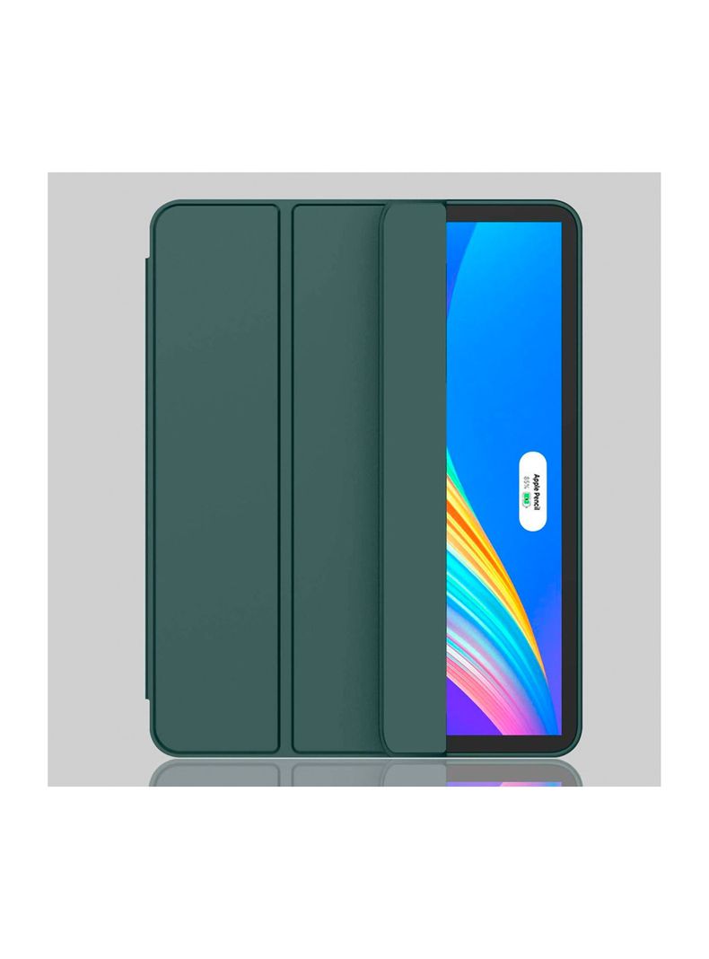 Funda SmartCover Para iPad 11 / iPad 11 Pro Con Ranura Verde-1