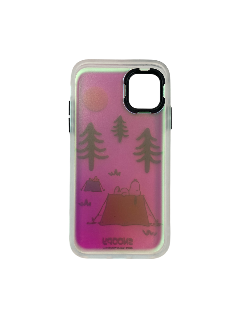 Carcasa Anti Golpes Para iPhone 11 Tematica Snoopy Diseños-2