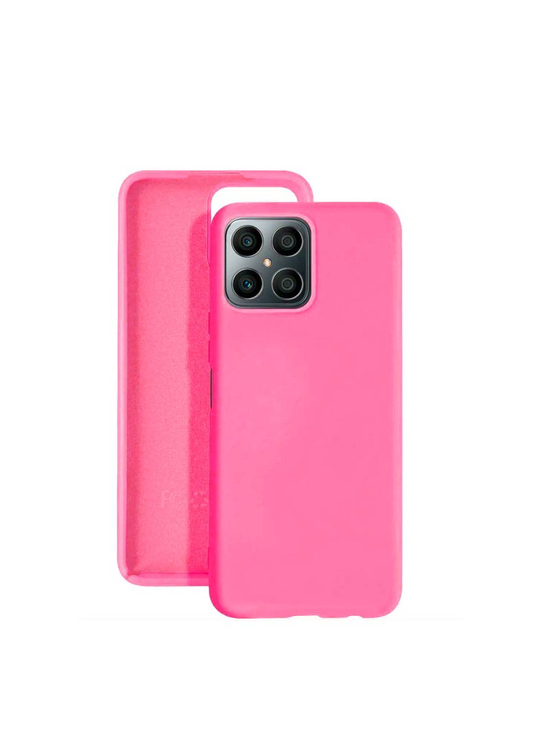 Carcasa Compatible Con Honor X6S Goma Fucsia