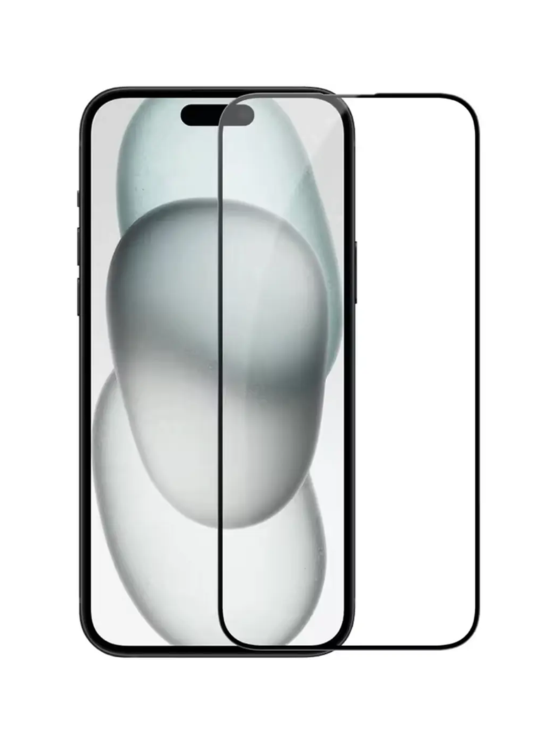 Lamina Mica Protectora de Vidrio Para iPhone 17 Pro Max Blanco