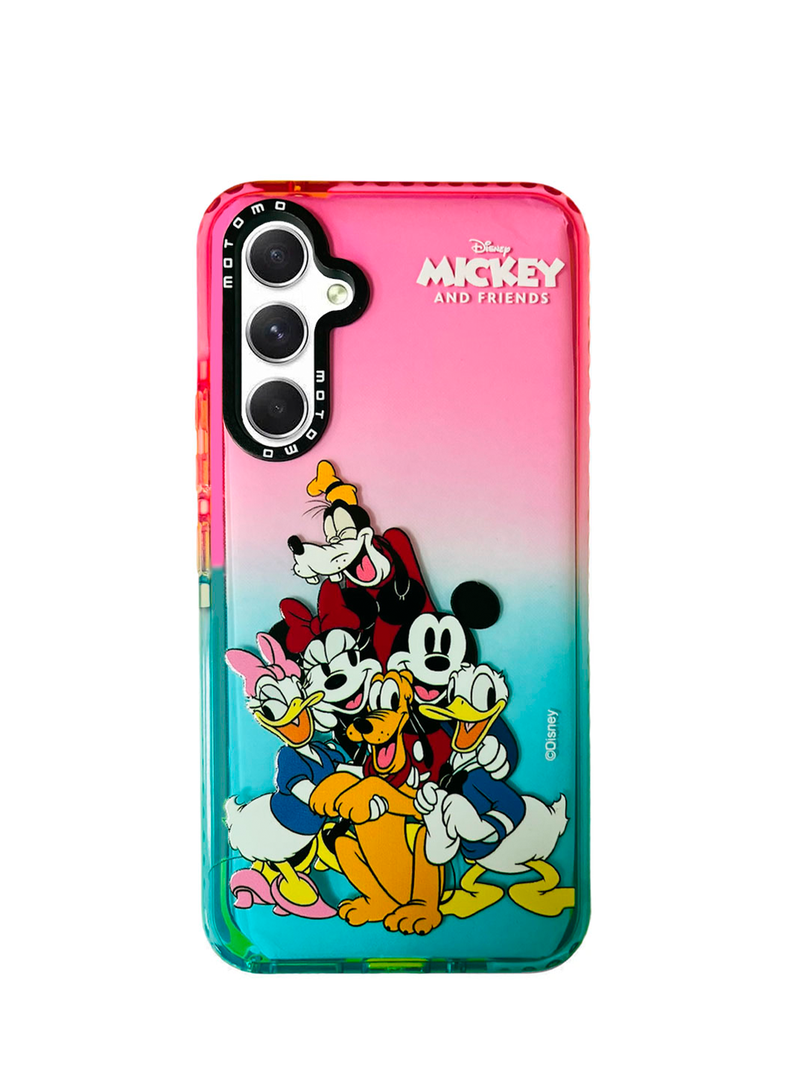 Carcasa Para Samsung A23 Mickey Y Minnie Disney Degradado-0