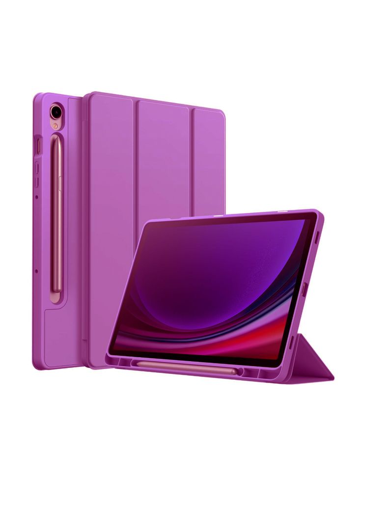 Funda Smart Cover Para Samsung S9 Fe 10.9 Fucsia Lamina Vi-0