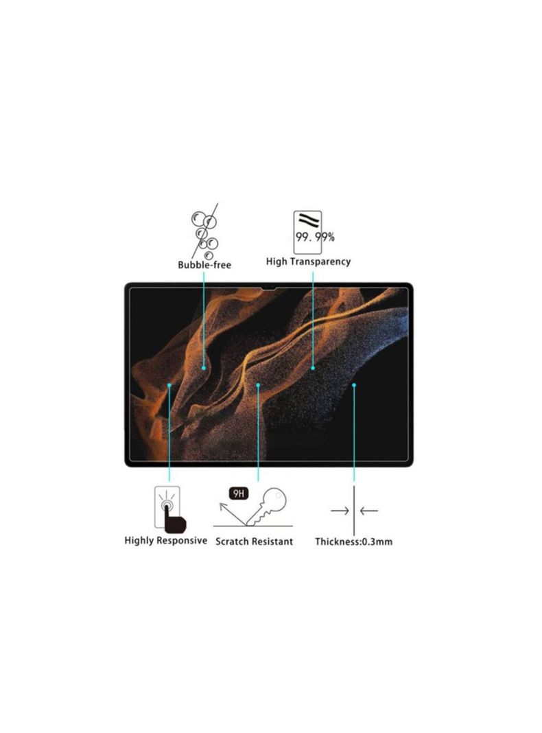 Carcasa Lamina Vidrio Transparente Para Samsung S8 Ultra-1