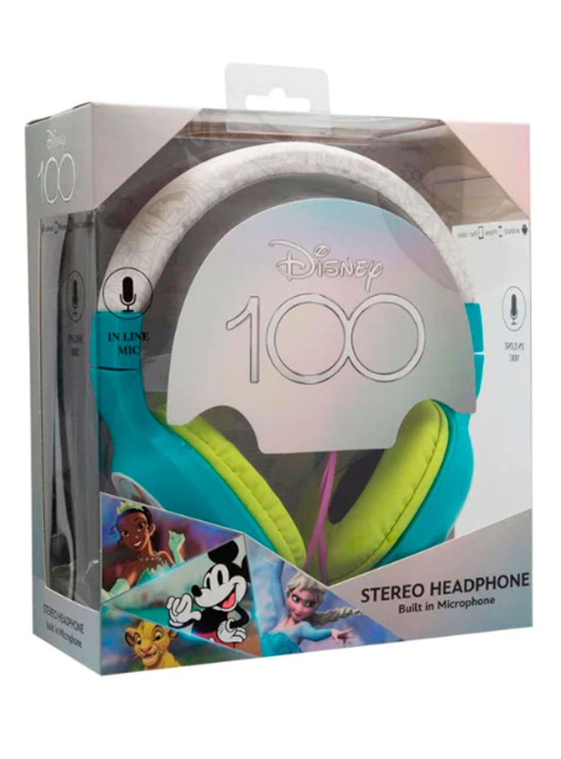 Audifonos Con Cable Microfono Disney Encanto Verde-3