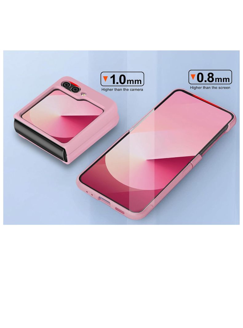 Carcasa Para Samsung Z Flip  6 Goma Fucsia-2
