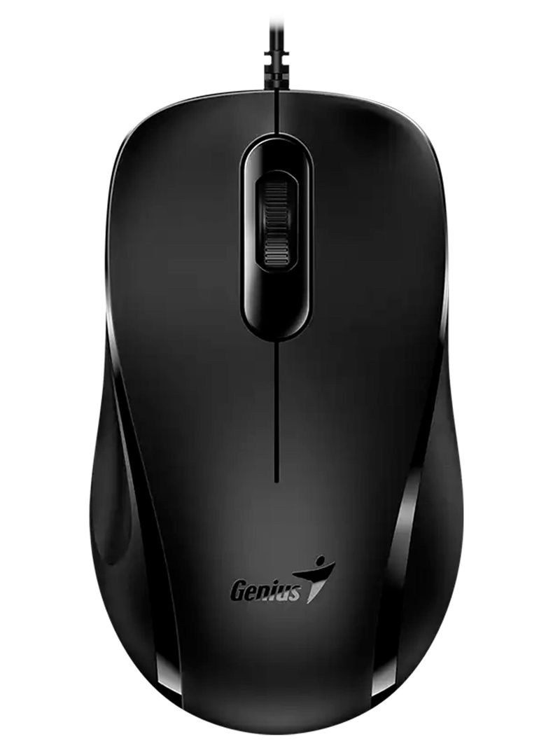 Mouse Optico Con Cable 1.5m USB 1200 Dpi Genius DX-101 Negro