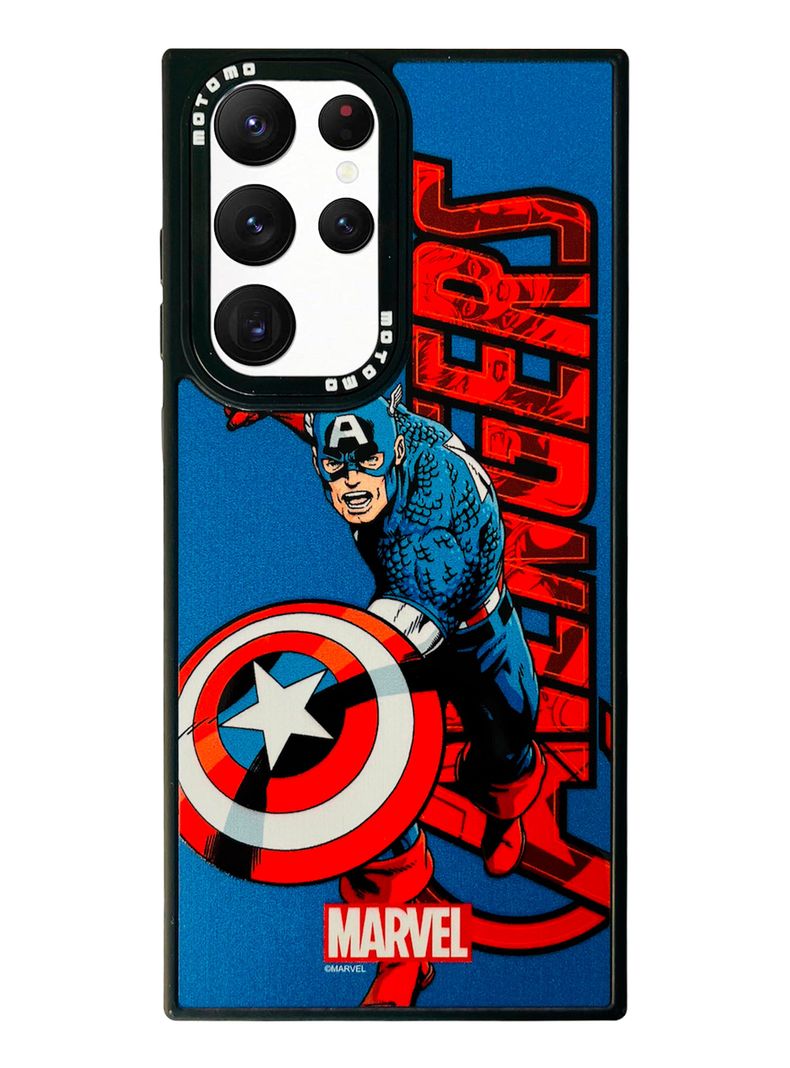 Carcasa Para Samsung S22 Ultra Marvel Capitan America-0
