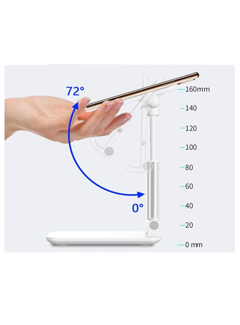 Soporte De Sobremesa Para Teléfono Y Tablet Despegable-1