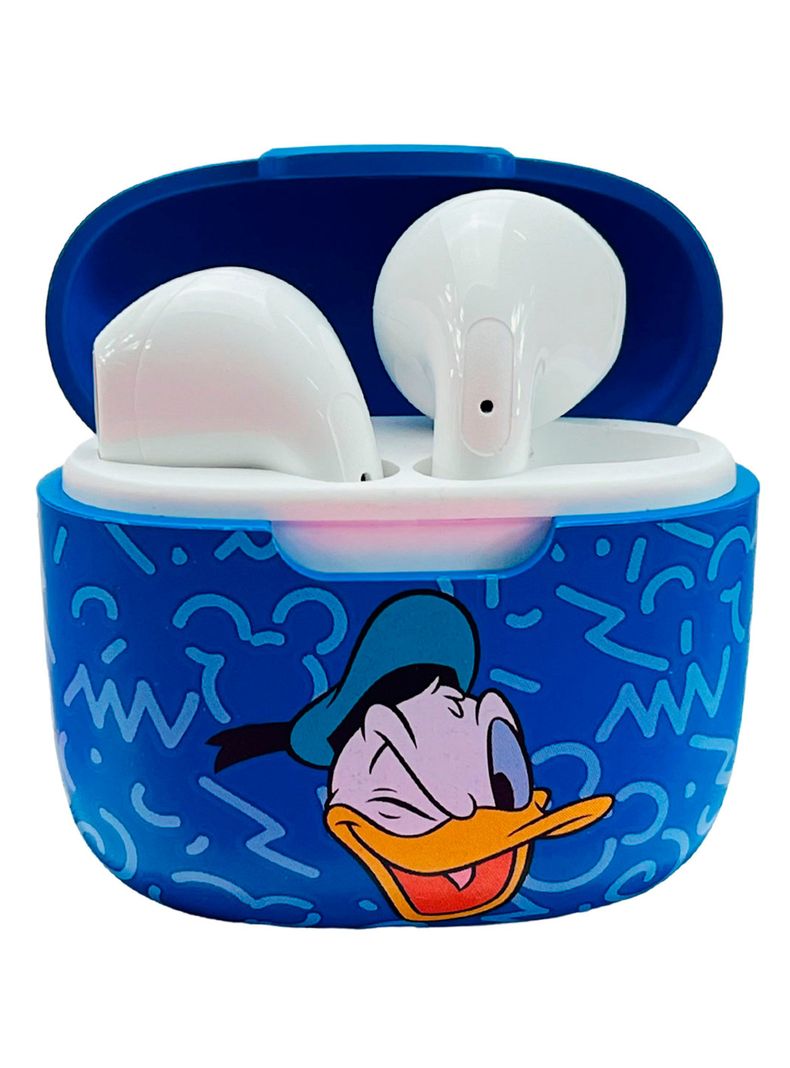 Audifonos Inalámbricos Bluetooth Diseño Disney Donald Azul