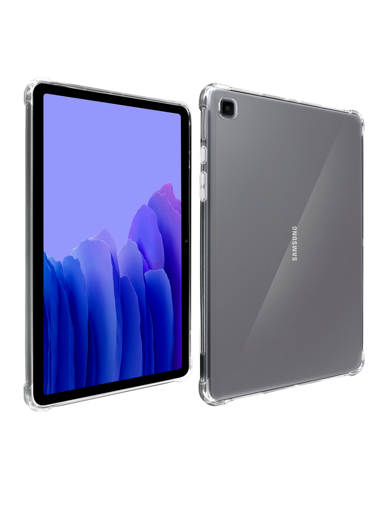 Funda + Lamina Para Tablet Samsung A7 T500 Transparente-2