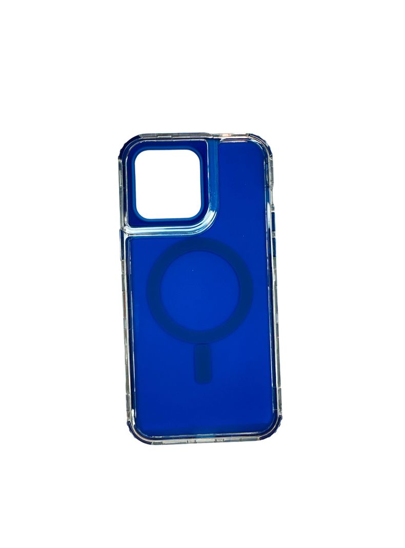 Carcasa Antigolpes 360 Para iPhone 14 Pro Max Azul Fluor-0
