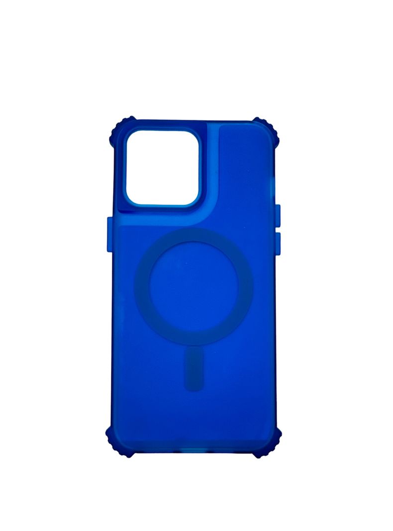 Carcasa Antigolpes 360 Para iPhone 14 Pro Max Azul Fluor-1