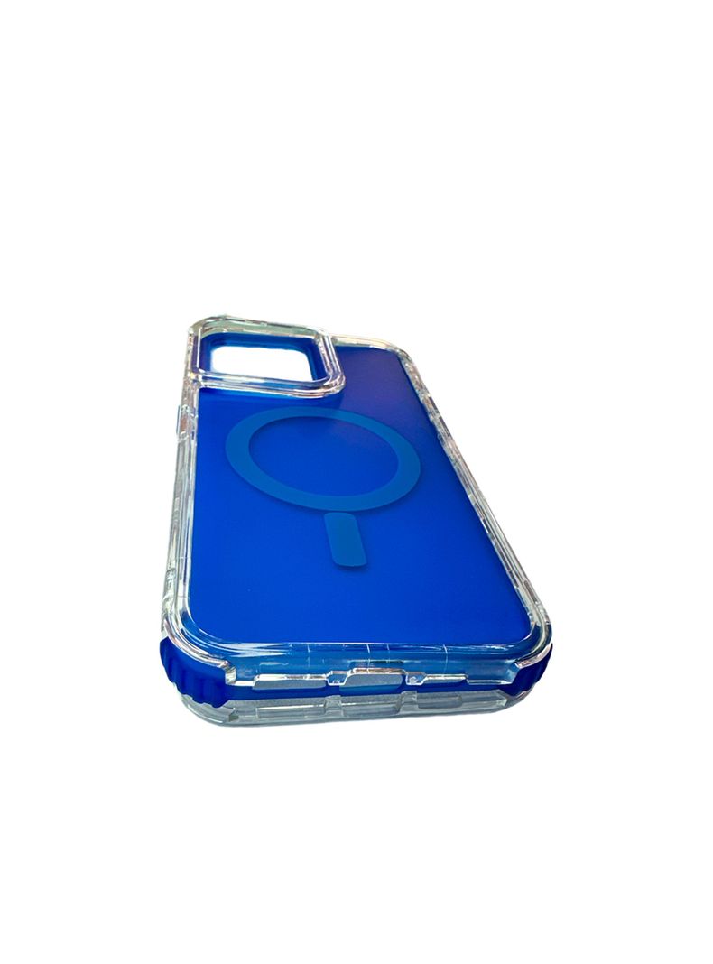 Carcasa Antigolpes 360 Para iPhone 14 Pro Max Azul Fluor-2