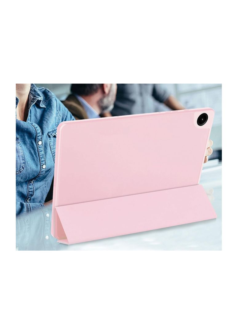 Funda Smart Cover Para Tablet Samsung S9 Fe + Plus Celeste-1