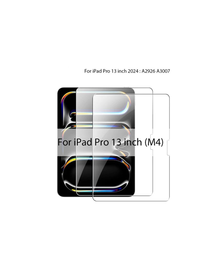 Lamina de Vidrio Templado HD Para iPad Pro 13 M4 2024-2