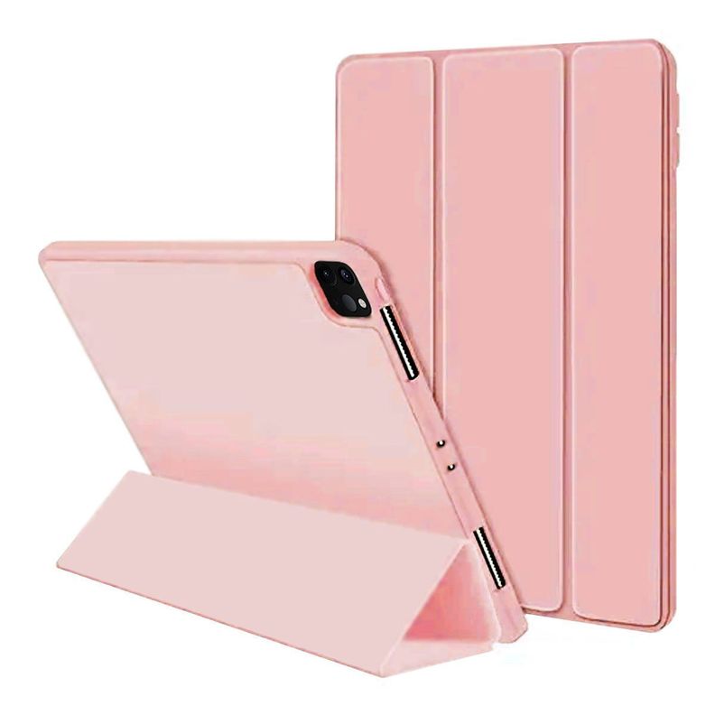 Funda Smartcover LaminaVidrio Para iPad 12.9 Sin Ranura Rosa-1