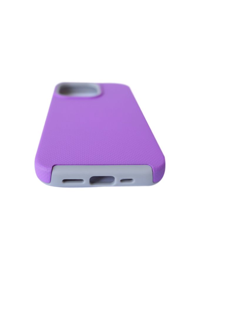 Carcasa Para iPhone 13 Pro Max AntiShock Morado-1