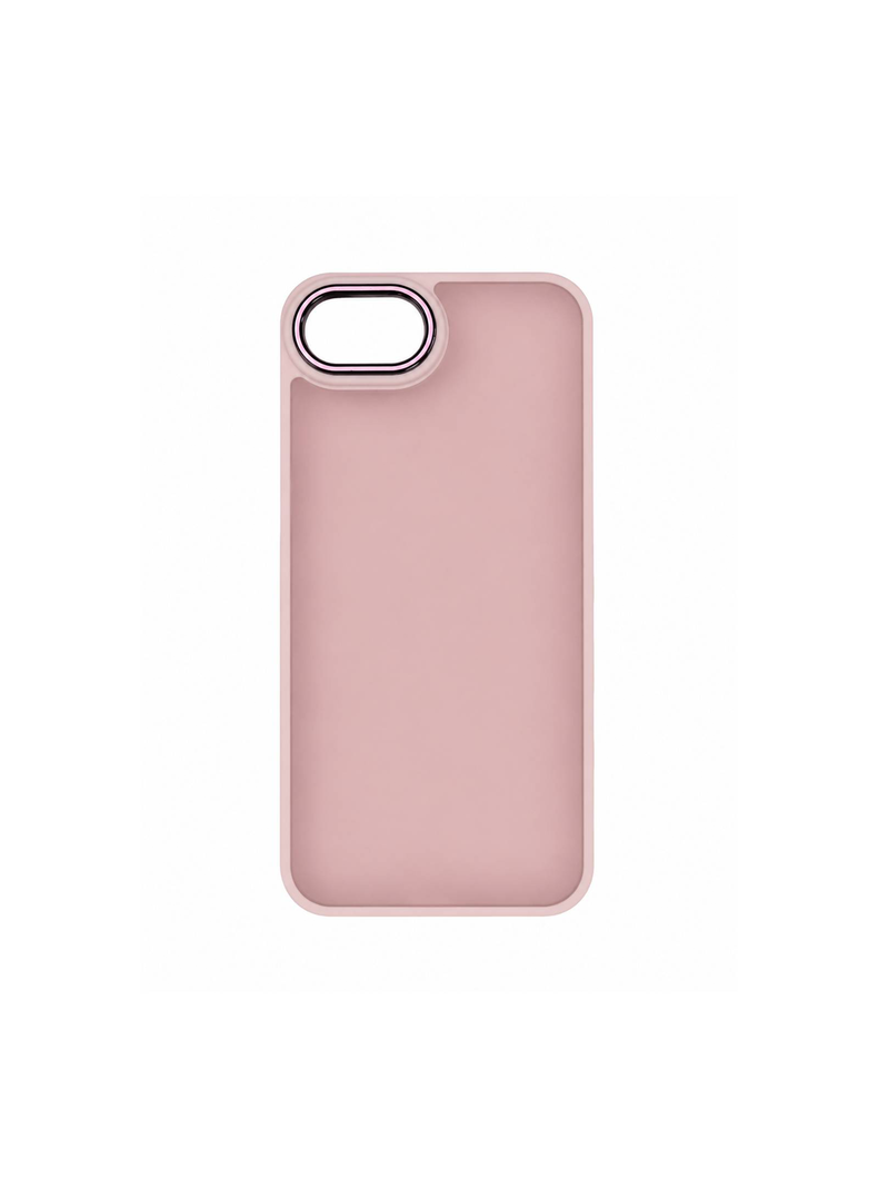 Carcasa Matte Compatible Con IPhone 16e Rosado