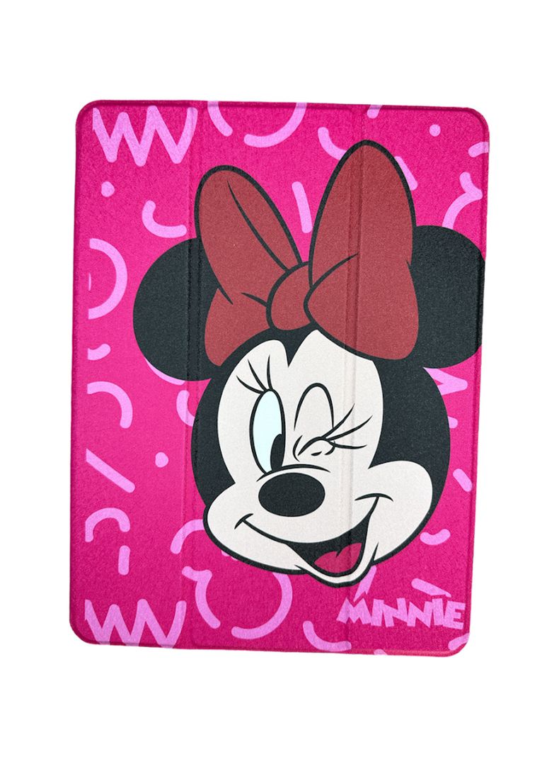Funda Smart Cover Para iPad 10.9 Air 4ta 5ta Disney Con Ranura Minnie-0