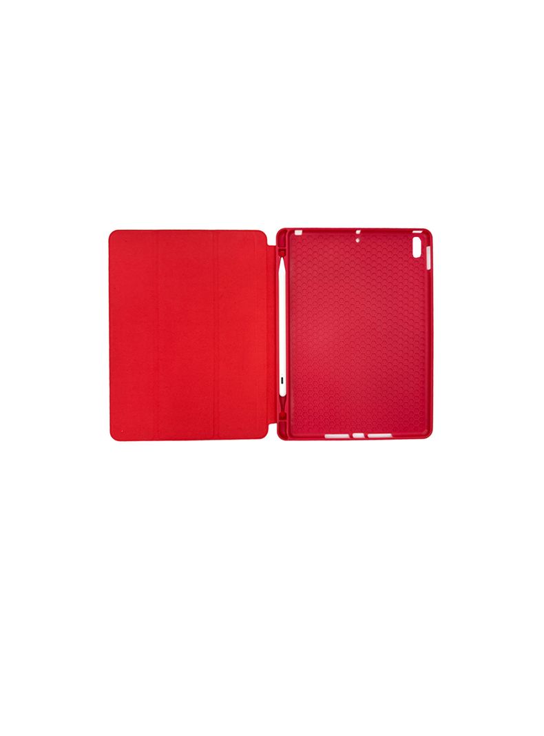 Carcasa Funda Smart Cover Para iPad Air 6 11pul 2024 Rojo-0