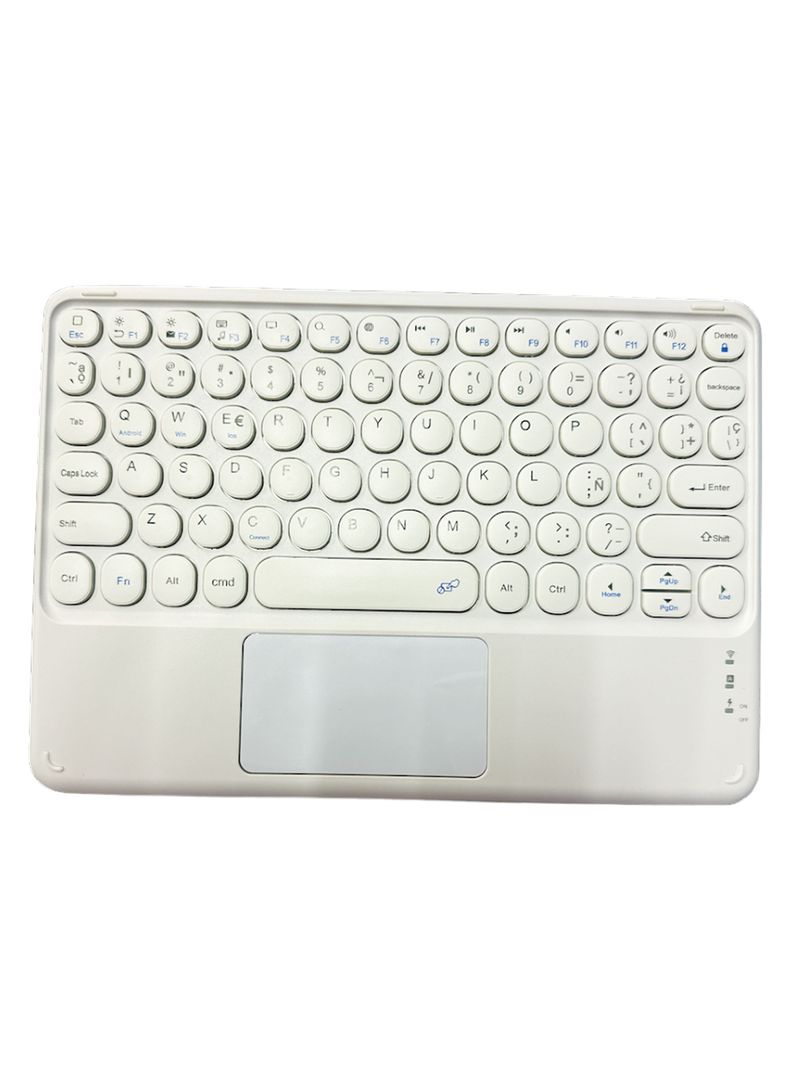 Teclado Inalámbrico Bluetooth Recargable Para iPad Table pc