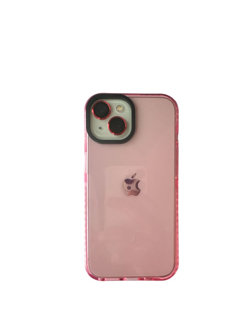 Carcasa Para iPhone 15 Pro Max Fluor Rosado-0