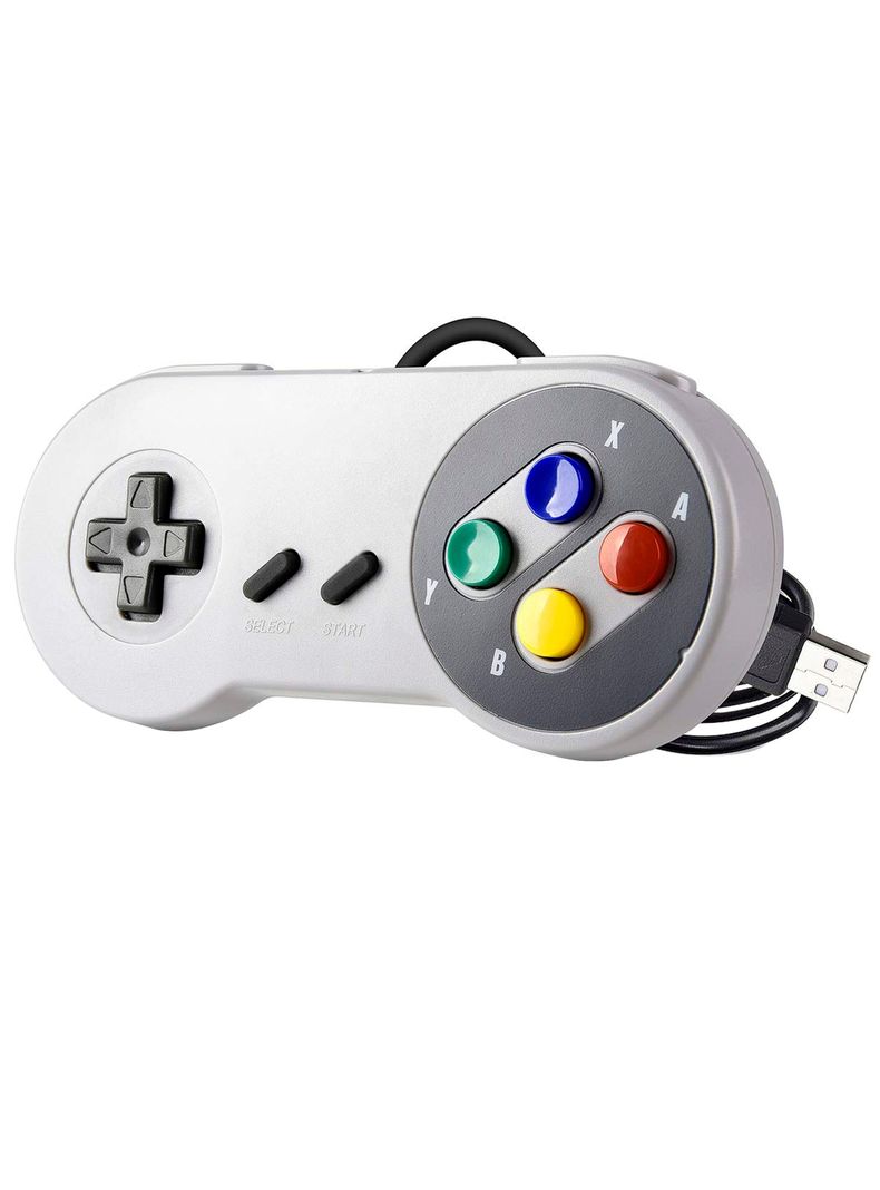Joystick Para PC Cable USB Diseño Clasico Dblue DBC1009 Gris-0