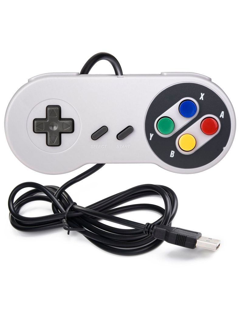 Joystick Para PC Cable USB Diseño Clasico Dblue DBC1009 Gris-2
