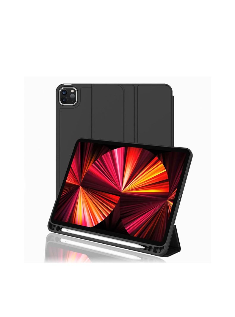 Funda SmartCover Para iPad 11 / iPad 11 Pro Con Ranura Negro-0