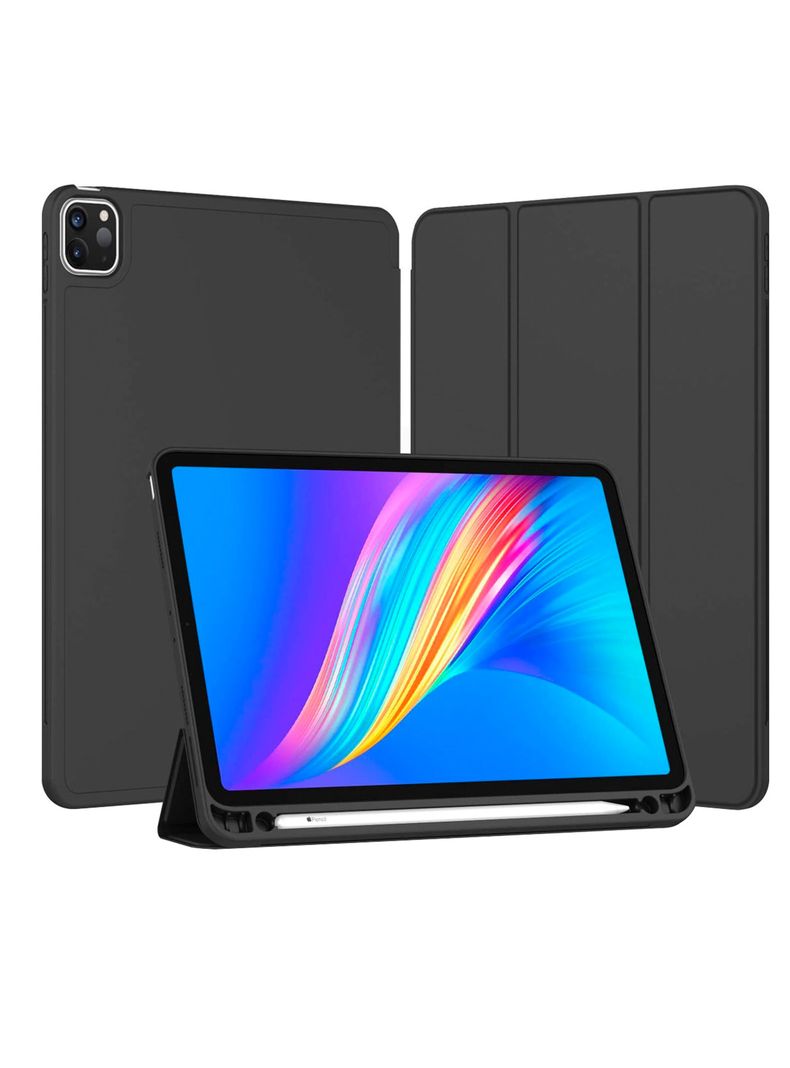 Funda SmartCover Para iPad 11 / iPad 11 Pro Con Ranura Negro-2